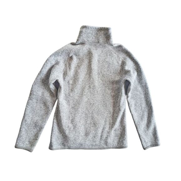 Patagonia Quarter Zip Pullover Better Sweater Fleece Women's sz S in White Birch - Picture 6 of 14